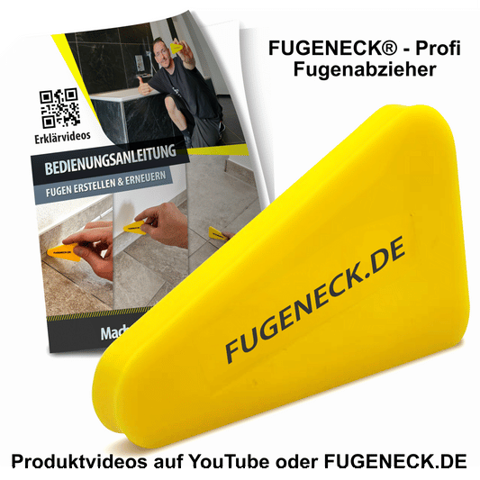 Bündel FUGENECK® - Profi Fugenabzieher - Innovatives Design für 3 v. Fugengrößen