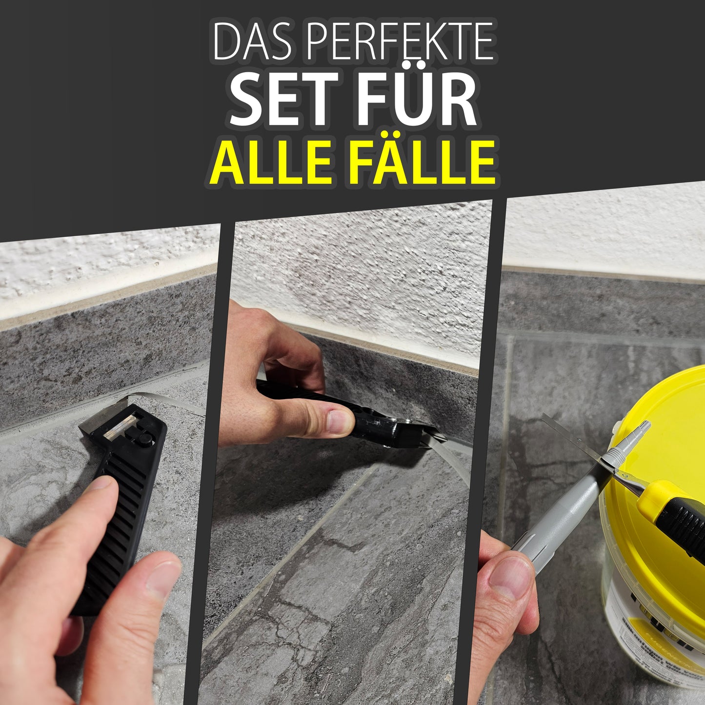 FUGENECK® - Das perfekte Silikonentferner Set mit allem was du brauchst