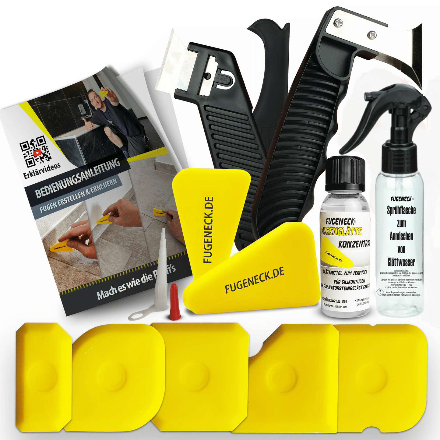 FUGENECK® - Das kleine Fugenerneuerungs-Set mit allem was du benötigst