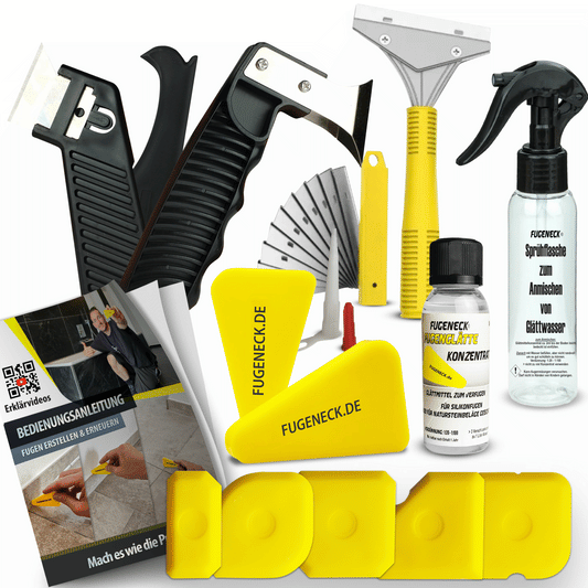 FUGENECK® - Das perfekte Fugenerneuerungs-Set mit allem was du brauchst