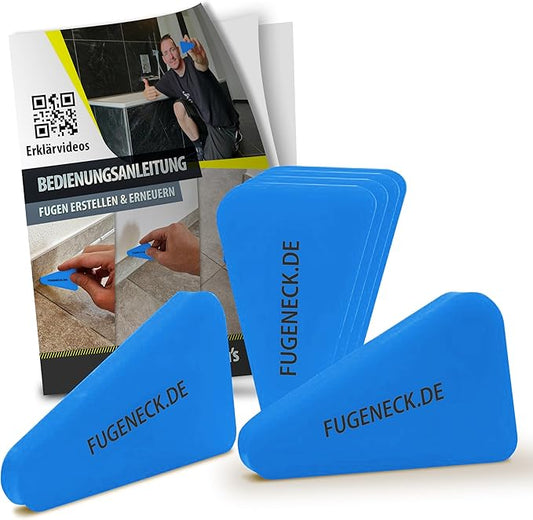 FUGENECK 6er Set Fugenabzieher Blau