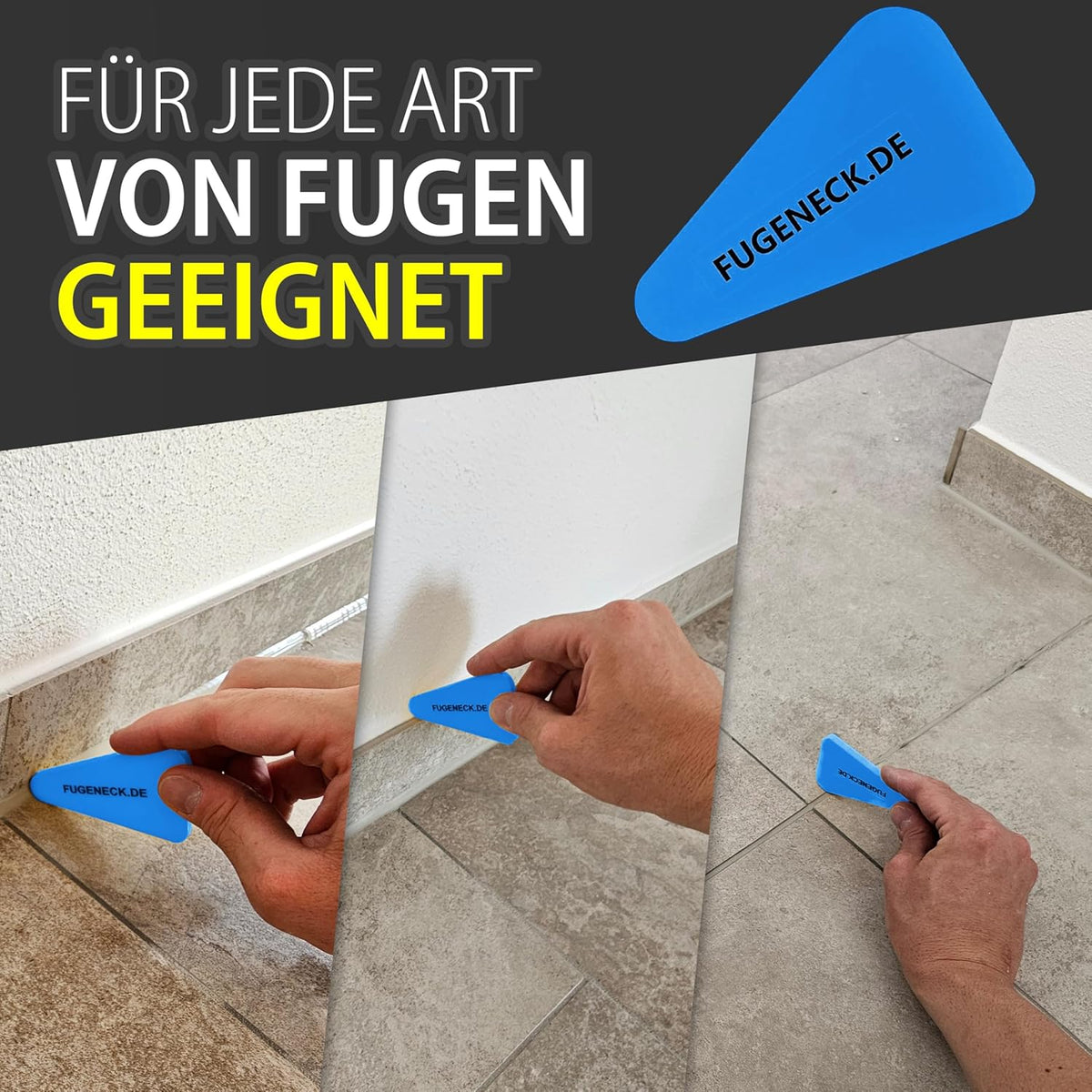 FUGENECK Blau für jede Art von Fugen