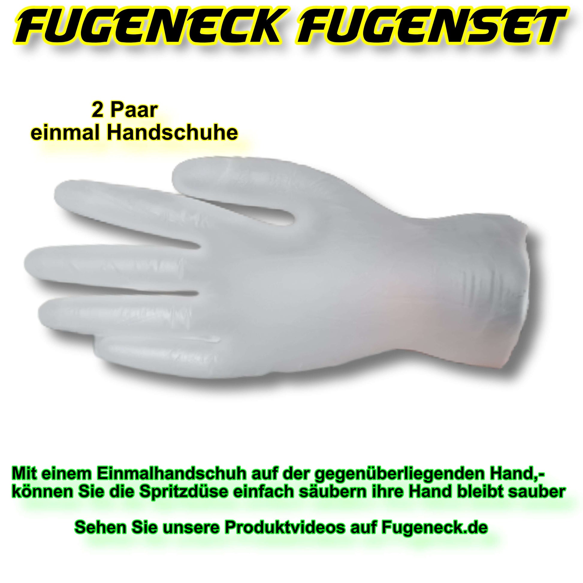 Fugeneck Fugenset mit Fugenabzieher, Glättmittel, Kartuschenpresse, Pinsel, Cuttermesser+10KlingenFugeneck.deFugeneck
Für PayPal Express Checkout ohne Anmeldung im Shop, klicken Sie bitte auf weitere Bezahlmöglichkeiten ⬆

 
Das einzigartige FUGENECK Fugen-Set besteht aus einem 2,5Fugeneck Fugenset mit Fugenabzieher, Glättmittel, Kartuschenpresse, Pi