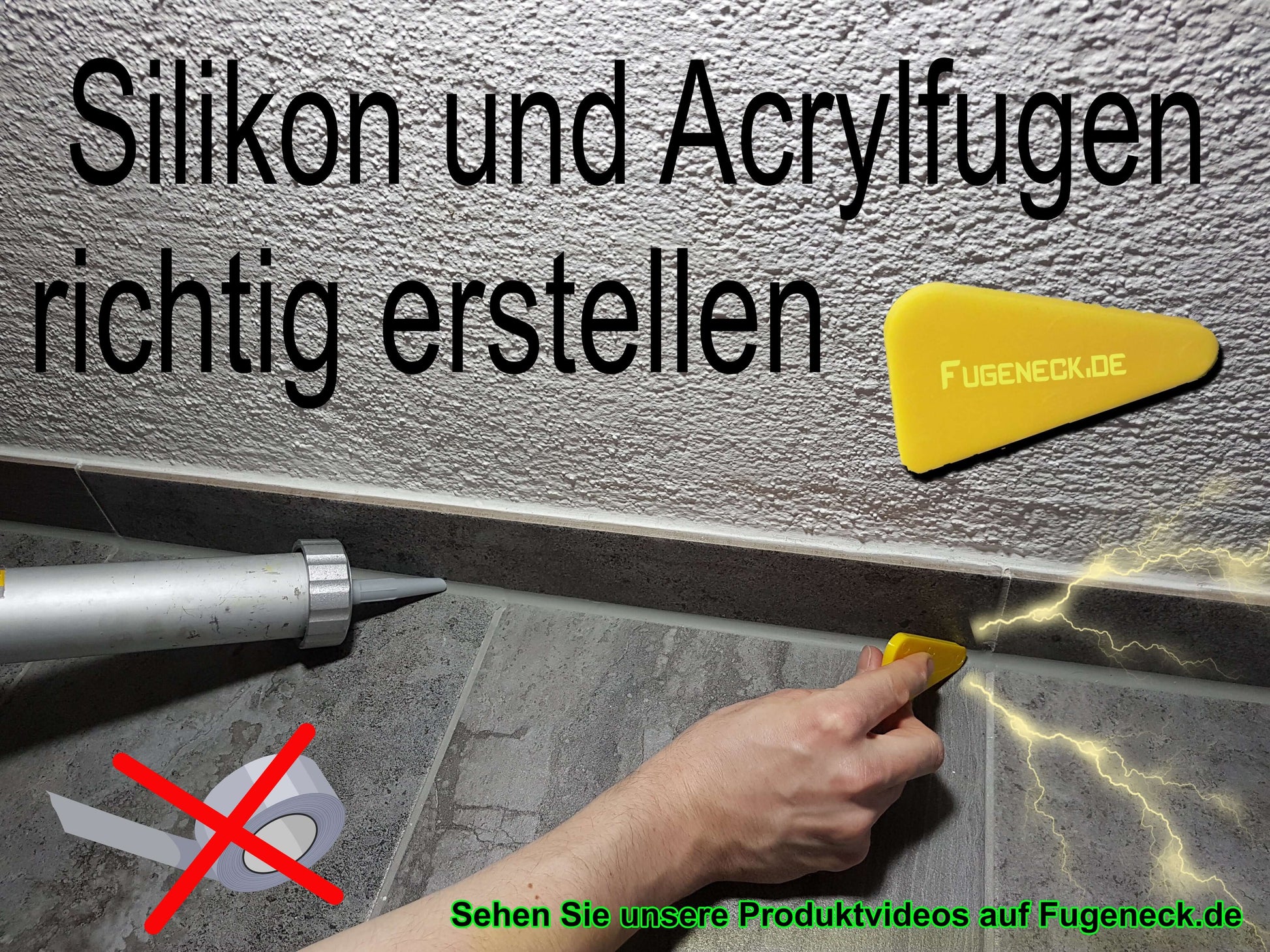 Fugeneck Fugenset mit Fugenabzieher, Glättmittel, Kartuschenpresse, Pinsel, Cuttermesser+10KlingenFugeneck.deFugeneck
Für PayPal Express Checkout ohne Anmeldung im Shop, klicken Sie bitte auf weitere Bezahlmöglichkeiten ⬆

 
Das einzigartige FUGENECK Fugen-Set besteht aus einem 2,5Fugeneck Fugenset mit Fugenabzieher, Glättmittel, Kartuschenpresse, Pi